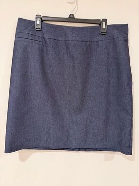 Navy/black overtone Pencil Skirt